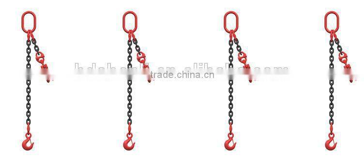 drop forged hardware alloy steel/carbon steel lifting hoist single chain