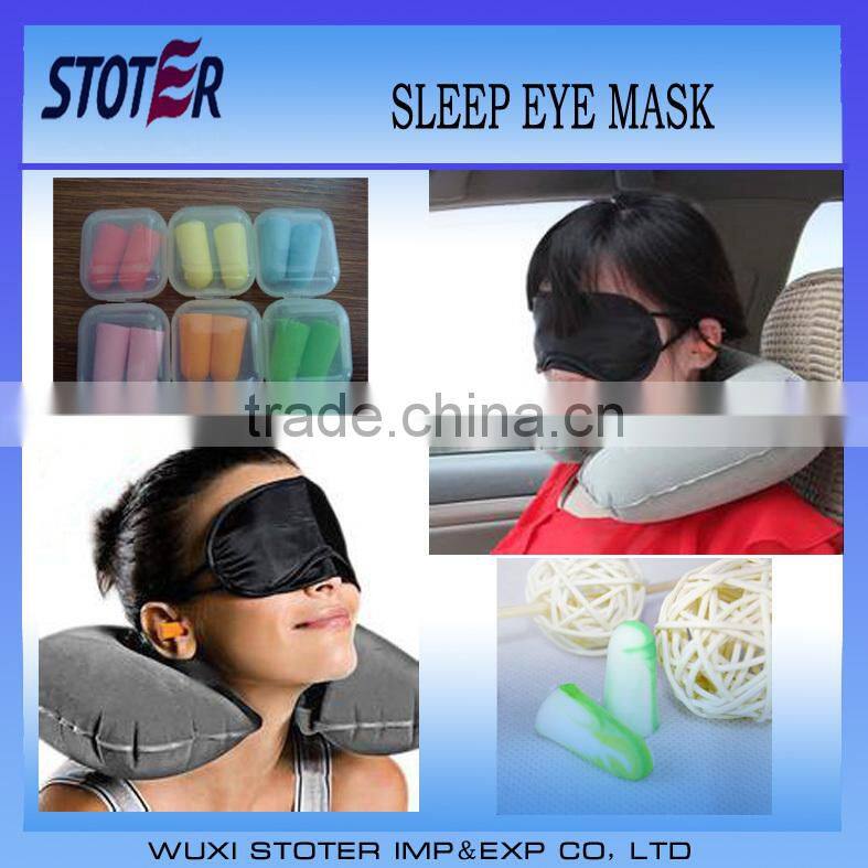 Zebra goggles with pouches eye masks (travel sets)