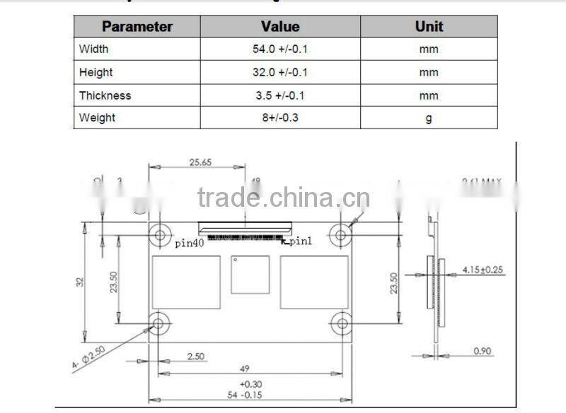 zif SSD flash module