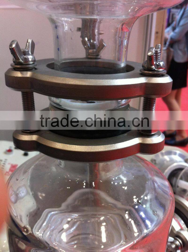 GR-50L chemical reactor made of stainless steel and high borosilicate glass