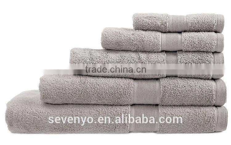 100% pakistan cotton bath towel set China suppliers