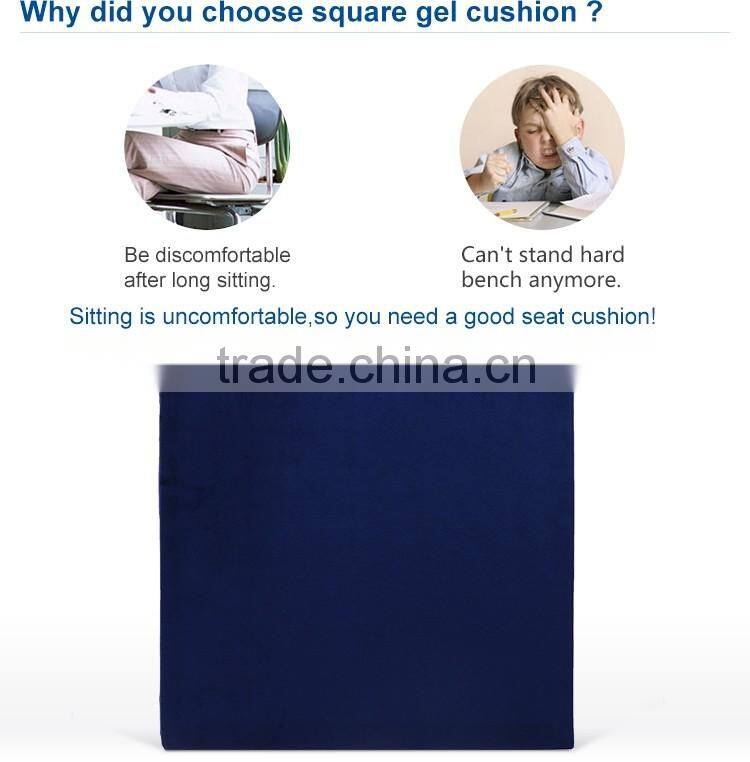 Coccyx Orthopedic Memory Foam Cooling Gel Seat Cushion