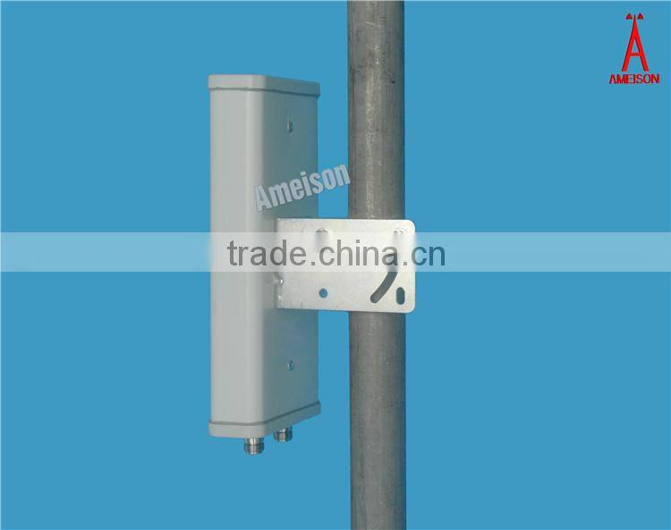 2x18 dBi high gain vertical and horizontal polarization 5.8GHz wifi MIMO wireless WLAN Antenna
