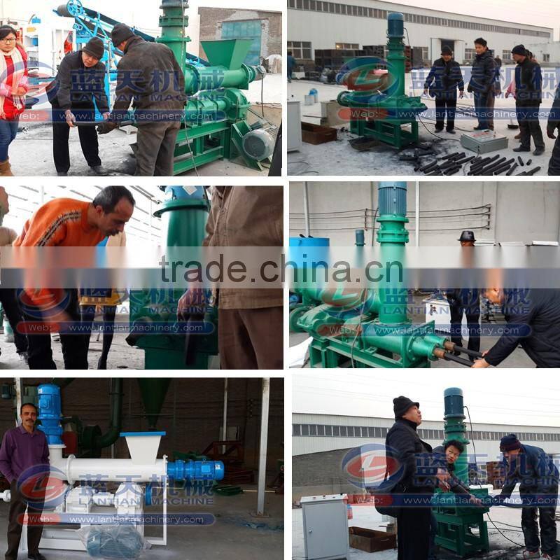 Widely application easy operation briquette extruder