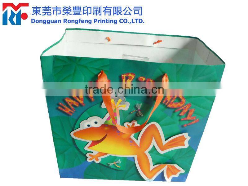New design &beautiful decorative paper bag box