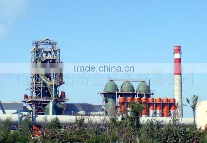 The blast furnace equipment design and installation China in the blast furnace The small blast furnace