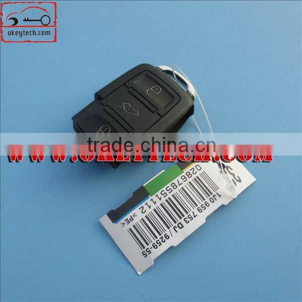 OkeyTech VW 3 buttons remote key case part for vw key cover for vw key case for vw