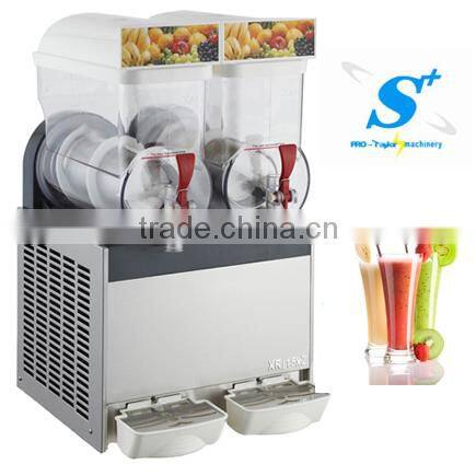 Home double bowls slush machine(XRJ-2*15L)