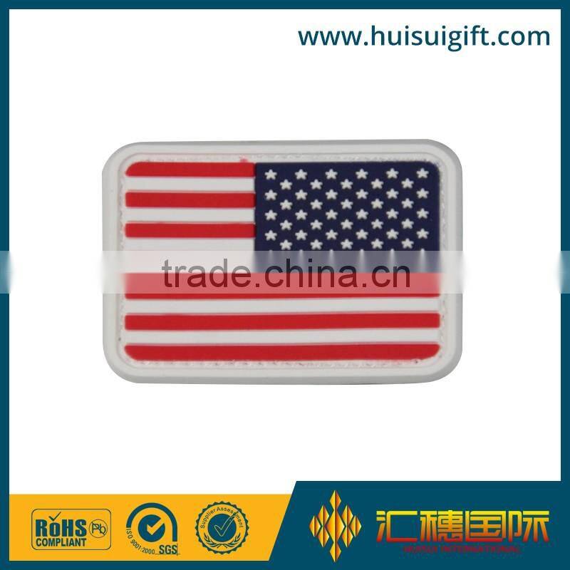 wholesale promotional fashionable PVC badge custom design