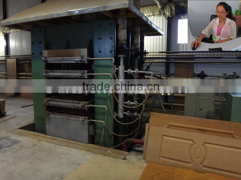 hot press machine for molded door skin made in China