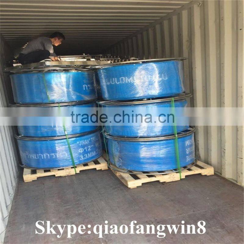 High Pressure TPU Flexible Layflat hose for water/ oil