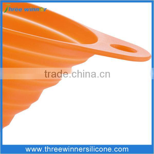 BPA free Mini Silicone Filter Funnel