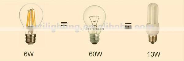 high wattage led filament candle bulb