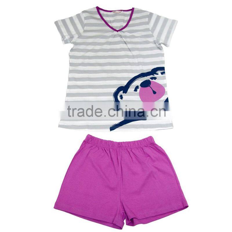 Kevince boys 3pcs set pyjama set jersey + polar fleece OEM factory directly