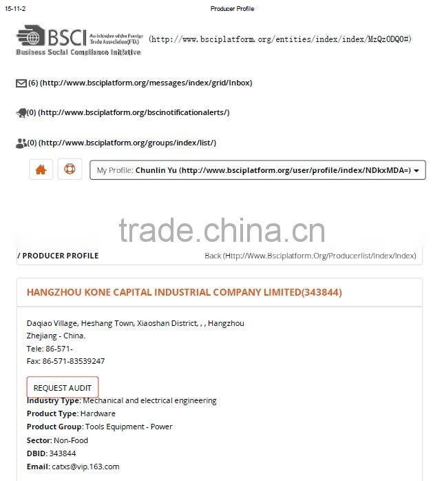 Standard galvainzed metal ice bucket for bar