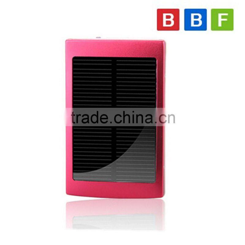 Smartphone Solar External Battery Power Bank For iPhone6 6Plus 5 5S