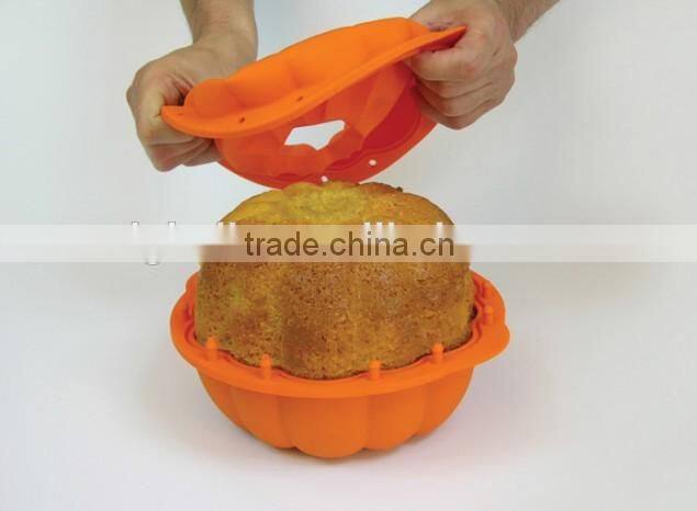 Unique 3D Silicone Pumpkin Cake Pan