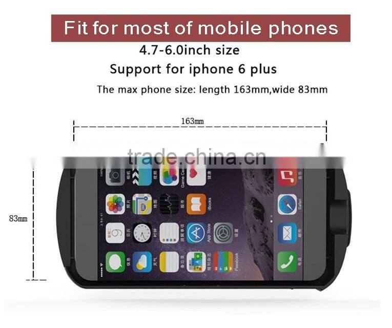 New Products 2016 For iPhone 6 Plus VR Case 3D Virtual Reality Glasses, VR Box Headset For iPhone