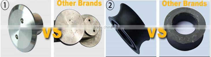 High quality smooth stainless steel bathroom silding door roller wholesale