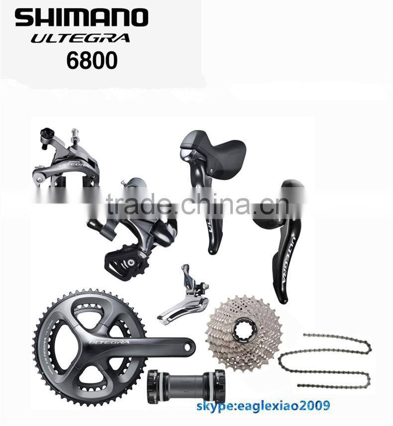 shift levers ultetra 6800 22speed brakes full carbon road bike with led light USB charger