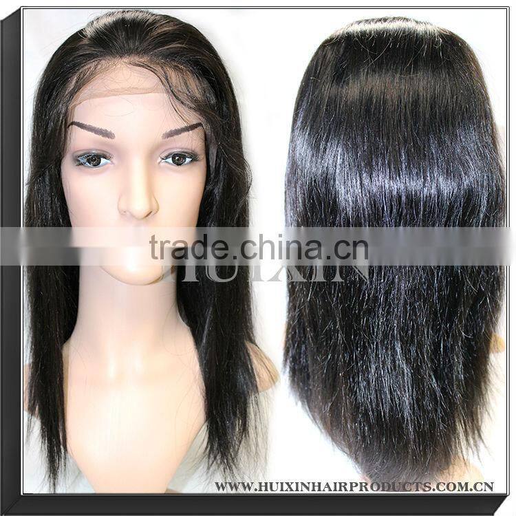 wholesale 5A grade malaysia virgin hair human hair full lace wig