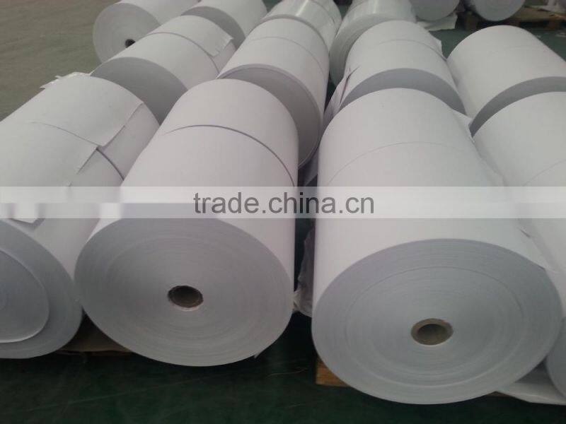 Coated art self adhesive paper
