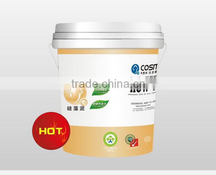 Supper quality non VOC wall paint,diatom mud paint