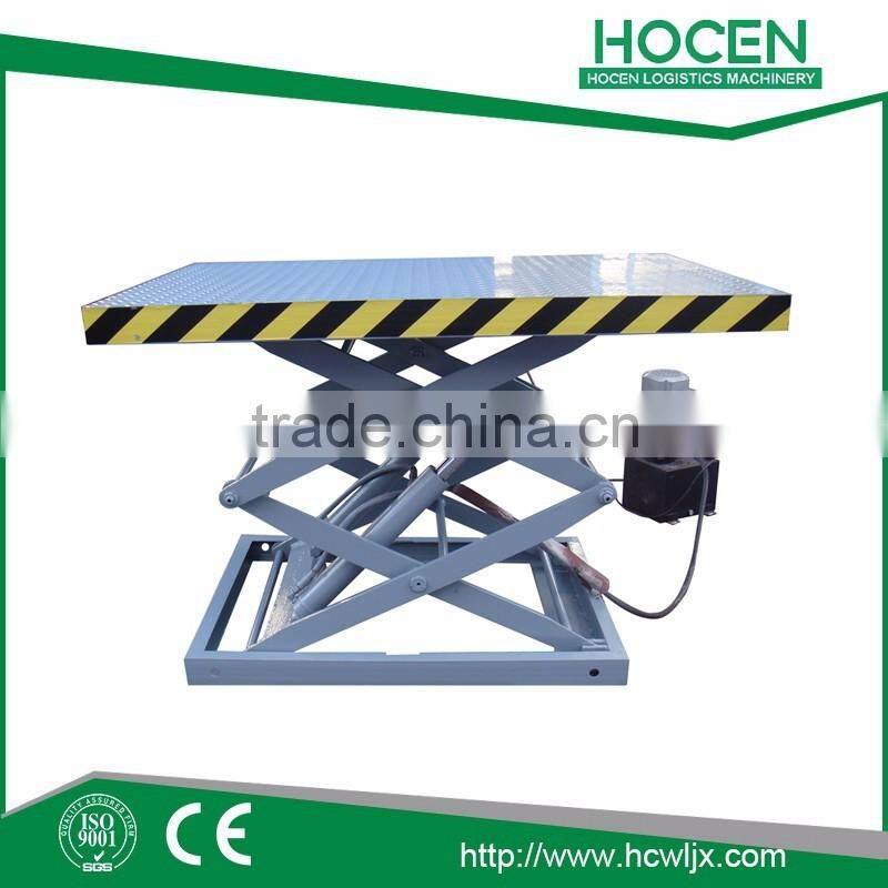 Customized Stationary Hydraulic Scissor Lift table