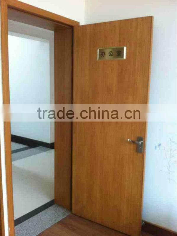 Solid dark carbonized a grade bamboo door