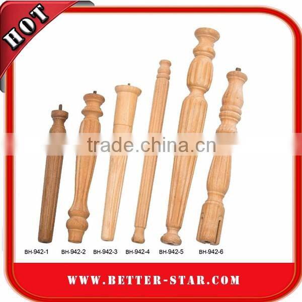 Wooden Furniture Leg, Decorative Furniture Leg, Wooden Leg For Furniture