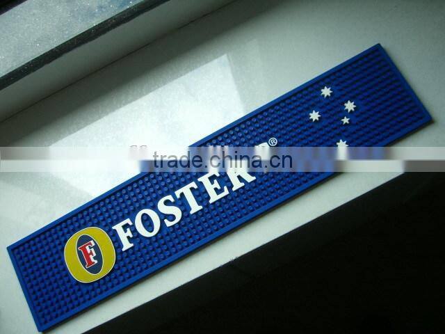 Print bar mat,Custom bar mat,nitrile rubber bar mat