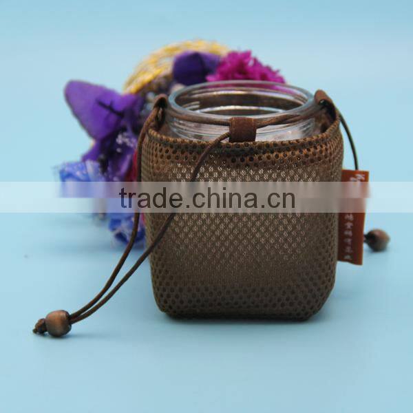 hot selling colorful sandwich bag with window sandwich mesh drawstring bag low price wholesale
