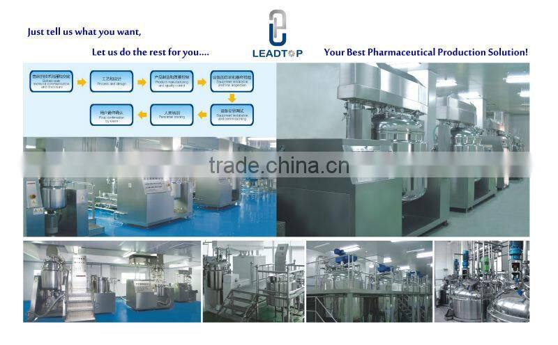 LTZR-500 Hydraulic Lift Vacuum Emulsifying Mixer