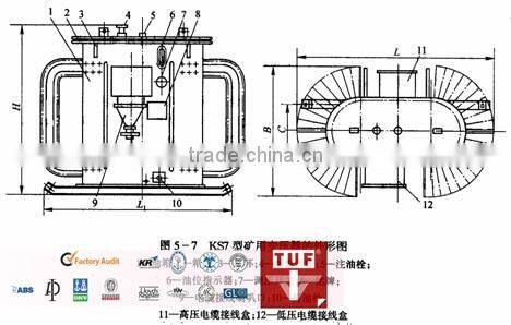 Mining General Type Power Transformer