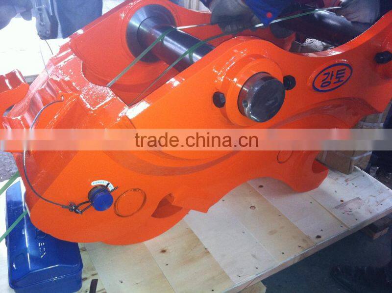 Excavator quick hitch coupler for DH370 P TYPE