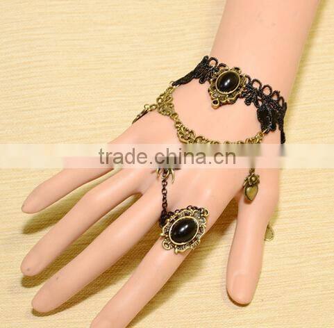 2015 fashion European style retro lace bracelet