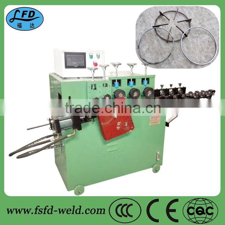 Fully automatic hydraulic ring making machine