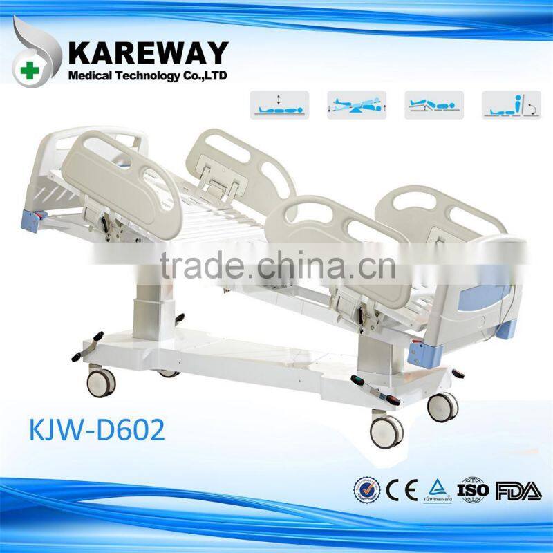 ce iso approved ultra-low disabled icu electric 5 function tilting hospital bed