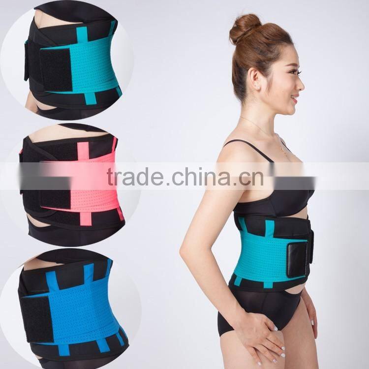 Sports Therapy Back Support pian Relief Belt neoprene waist trimmer belt / waist band