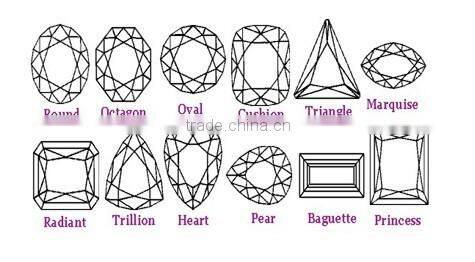 Loose Gemstone Brilliant Cut Zircon CZ Cubic Zirconia Made In China