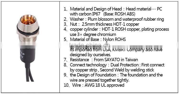 2014 Top Quality mp3 player with red light indicator indicator light