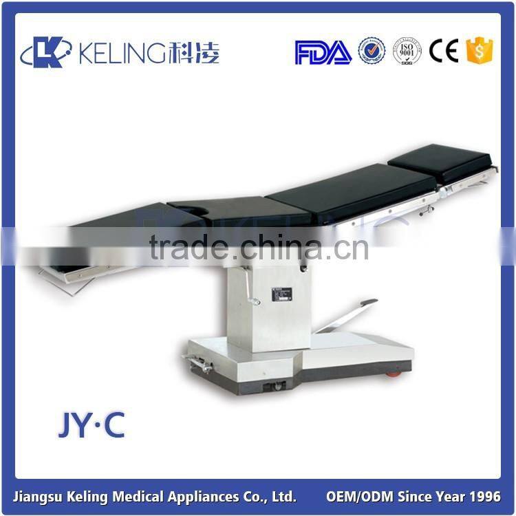 High quality alibaba china electro-hydraulic orthopedic operating tables,orthopedic compatible operating table