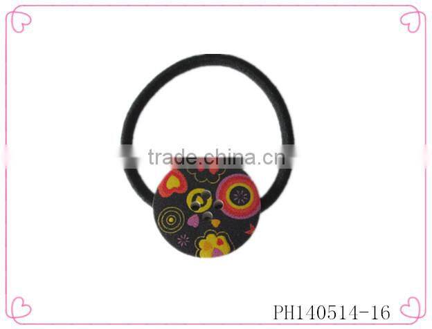 Baby elastic hair band,colorful elastic rubber flexible hair bands