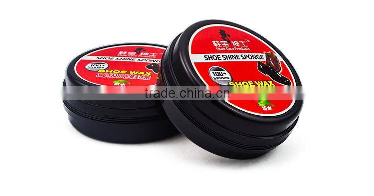 Nourishing and protecting two faces instant shoe shiners