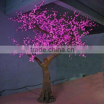 fake tree cherry blossom tree artificial plant santa claus led outdoor light