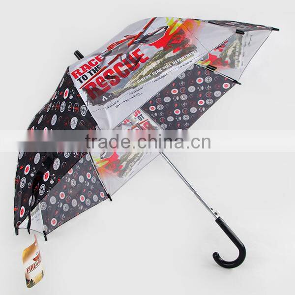 Hot sale high quality custom cartoon kids promotion umbrella