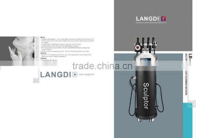 2014 Top sale best 5 in 1 ultrasonic cavitation rf slimming machine