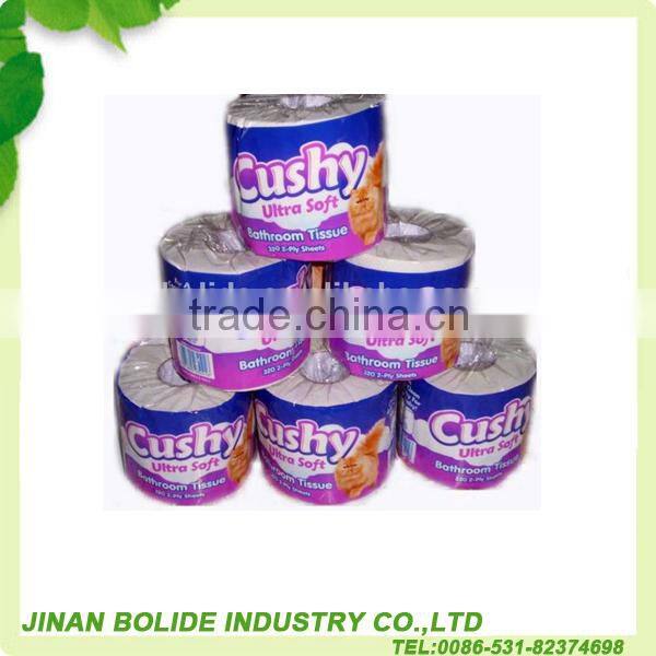 138g recycled toilet paper with paper wrapper