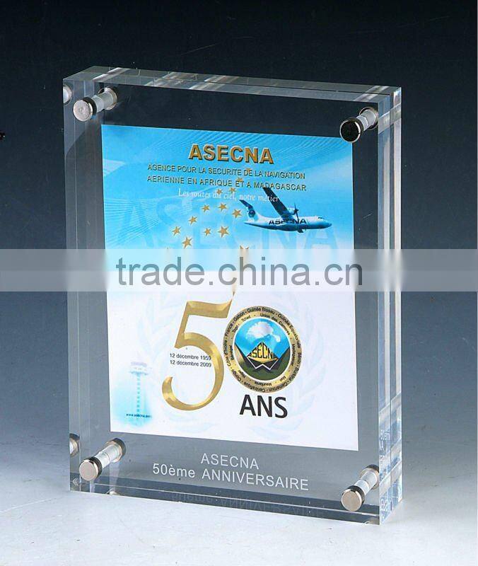 2012NEW HOT SALE glass acrylic trophy cup and trophies