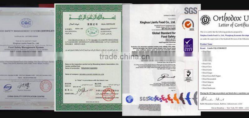 Dehydrated white onion kibbled